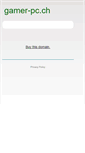 Mobile Screenshot of gamer-pc.ch